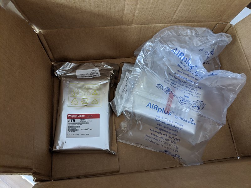 Amazon shipped WD HDD