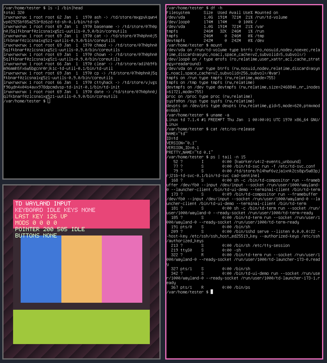 Timmy&rsquo;s Distro Screenshot